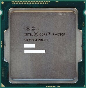 【中古】Core i7 4790K 4GHz LGA1150 SR219