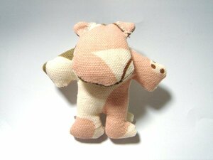  cotton okshipopota trout * mascot little Marie * pure pink hand made 