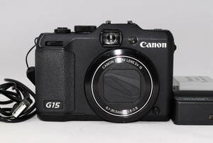 【ジャンク】☆CANON キャノン PowerShot G15 コンパクト デジタルカメラ