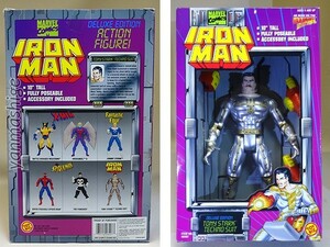  new goods 90s10inch Tony * Star k* Tecnos -tsu* Deluxe edition TOYBIZ toy biz Ironman Star k in dust Lee z