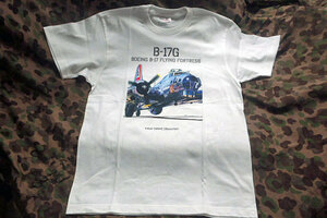 セール！！軍用機フルカラーＴシャツ B-17G　フライングフォートレス (ＭASAO SATAKE COLLECTION）