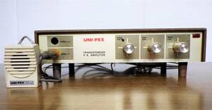 ..1467 C-3 UNI-PEX desk amplifier UPA-122 100V present condition delivery operation not yet verification 