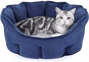 猫ベッド 猫クッション 犬小屋 猫ハウス 暖かい 小型犬 キャット ベッド 寝袋 寝床 ペットハウス クッション 洗える