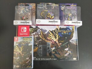 Nintendo Switch モンスターハンターライズスペシャルエディション モンスターハンターライズamiibo ソフト 新品