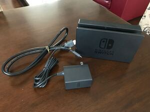 任天堂純正品 ニンテンドースイッチ ドックとACアダプター HDMIケーブルおまけ