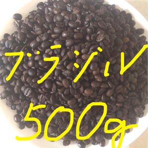 こだわりコーヒー豆 ブラジル 500g 中深煎り カルデミナス 自家焙煎珈琲