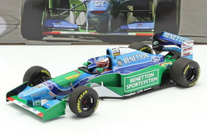 ミニチャンプス 1/18 ミハエル・シューマッハ ベネトン B194 #5 優勝 カナダ F1 ワールドチャンピオン 1994 300台限定