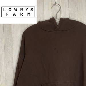 LOWRYS FARM★ローリーズファーム★裏起毛 プルオーバー パーカー★サイズF　927-10