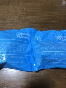 [ new goods unused unopened ] Plarail McDonald's collaboration 2 piece set 