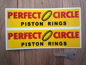 ★送料無料★PERFECT CIRCLE Sticker Hot Rod Daytona ステッカー デカール 205mm × 50mm 2枚セット