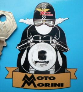 ★送料無料★MOTO MORINI CAFE RACER Sticker モト モリーニ ステッカー デカール 57mm x 75mm
