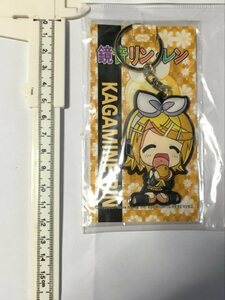  regular goods VOCALOID mirror sound Lynn Raver key holder new goods ring Raver key holder KAGAMINE RIN rubber key chain key ring Hatsune Miku 