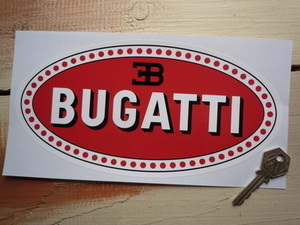 送料無料 Bugatti Oval ブガッティ ステッカー シール 240mm