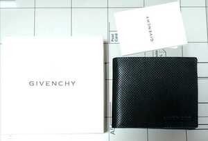 GIVENCHY　ジバンシー　パンチングレザー　財布