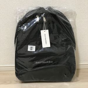 新品未使用 マリメッコ リュック ローリー バックパック marimekko lolly ブラック 通勤 通学 デイリー使いに