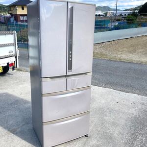 配送料金込み♪6ドア!☆★HITACHI 日立 冷凍冷蔵庫 自動製氷つき 451L ファミリーサイズ♪ ☆★R-SF45YM