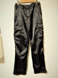 80s90s Vintage USA made poly- cargo pants trousers military 