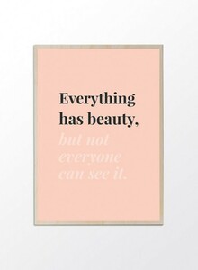 PROJECT NORD | EVERYTHING HAS BEAUTY | A3 アートプリント/ポスター