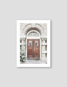 NOUROM | COPENHAGEN DOOR | アートプリント/ポスター (50x70cm)【北欧 ミニマル インテリア おしゃれ】