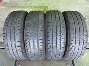 ｉ－１２８９０　２２５／６０Ｒ１７　ブリヂストン　エコピア　ＮＨ１００ＲＶ　８分山　２０２０，２１年製　４本　アルファード他