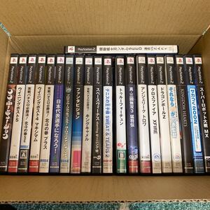 PS2 ソフト まとめ売り 21本セット
