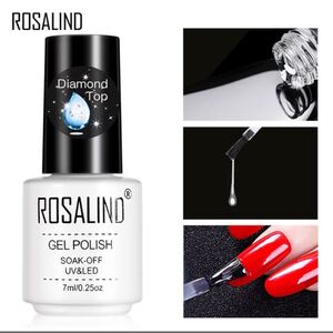 新品 未使用 Rosalind-ダイヤモンド トップコートLED/UVランプ硬化,強化,耐久性長持ち/7mlx2本セット