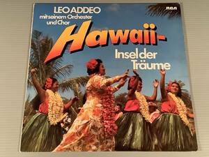 LP(輸入盤)●LEOADDEO mitseinem Orchester undChor／Inselder Traume※ハワイアン●良好品！