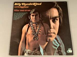 LP(輸入盤)●Billy Thunderkloud And The Chieftones／WHAT TIME OF DAY※ハワイアン、タヒチ●良好品！