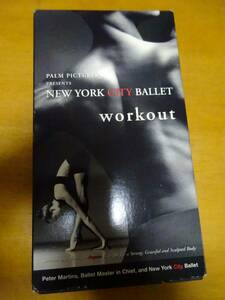 VHSビデオ　NEW YORK CITY BALLET WORKOUT