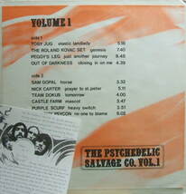 ３枚で送料無料【英Private】V.A./The Psychedelic Salvage Vol.1(Peggy's Leg,Sam Gopal,etc)_画像3