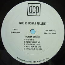 ３枚で送料無料【米DCP mono】Donna Fuller/Who Is Donna Fuller? (promo)_画像2