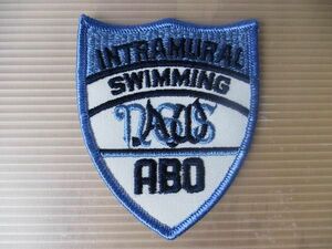 80s swiming 水泳 競泳 international 刺繍 パッチ ワッペン/USA