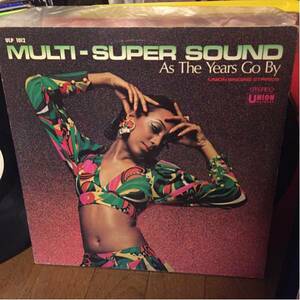 MULTI-SUPER SOUND/AS THE YEARS GO BYレコード　霧の中の2人