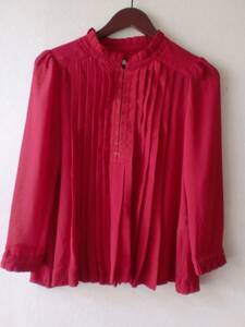  Eddie to four Lulu designer's blouse tunic shirt red edit for lulu