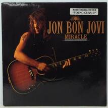 BON JOVI, JON / MIRACLE (7') FRENCH盤 (i755)_画像1