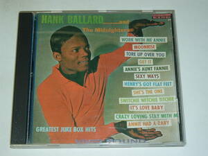 アーリーソウル★HANK BALLARD & THE MIDNIGHTERS/THEIR GREATEST HITS★BEST★King★Mono★オールディーズ