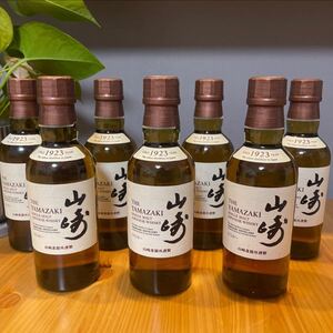 サントリー シングルモルト 山崎 180ml 7本セット ミニボトル