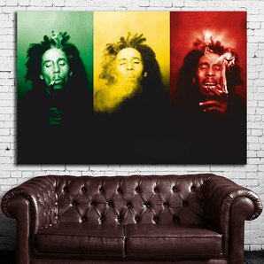 ボブ・マーリー Bob Marley 特大 ポスター 150x100cm 海外 レゲエ アート インテリア グッズ 写真 雑貨 フォト 絵 大 おしゃれ かわいい 7の画像2