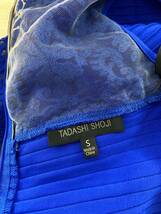 新同 XS/7～9 Tadashi Shoji タダシショージ ロイヤルブルー ワンピース ドレス レース ピンタック BN11124SLN_画像7