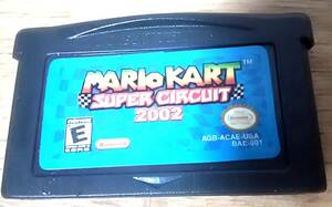 激レア　MARIO KART SUPER CIRCUIT 2002　マリオカート スーパー サーキット2002　北米版　USA　ゲームボーイアドバンス 動作確認済み　GBA