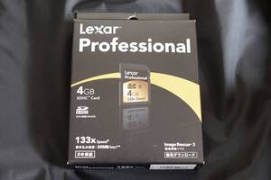Lexar レキサー SDHC 4GB CLASS6 133倍速 LSD4GBDRBJP133 Rev.A SLC