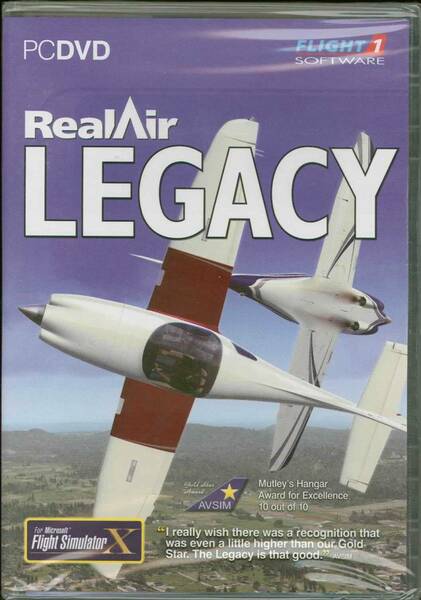 新品 RealAir Legacy (FSX) ランスエアー レガシー アドオンソフト