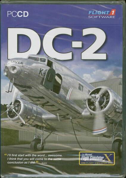 新品 DC-2 (FSX/FS2004) ダグラス アドオンソフト