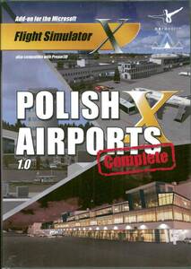 新品 Polish Airports Complete X (FSX) ポーランド 10空港 アドオンソフト