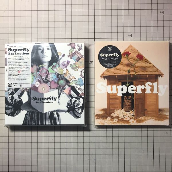Superfly スーパーフライ CD 2タイトル Box Emotions / ハロー・ハロー