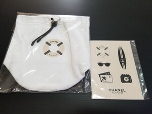 シャネル ノベルティ 希少巾着ポーチ