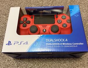 PS4 ワイヤレスコントローラー DUALSHOCK4 レッド
