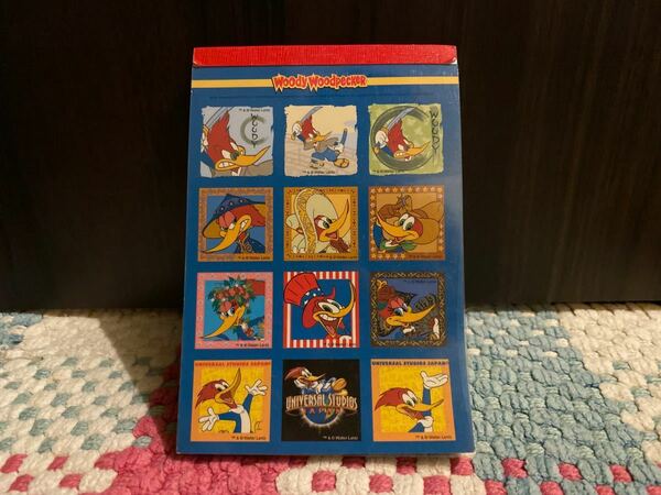 USJ ウッドペッカー メモ帳 Woody Woodpecker 2000年代