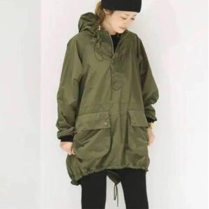 Deuxieme Classe Weather Smock Parka ミリタリーのアノラックパーカー カーキ