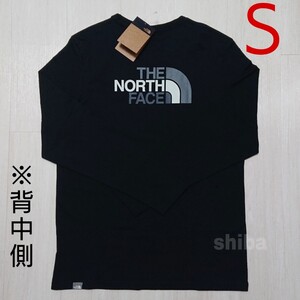 THE NORTH FACE ノースフェイス 長袖 ロンT ロング tシャツ ブラック 黒 イージー Easy 海外Sサイズ